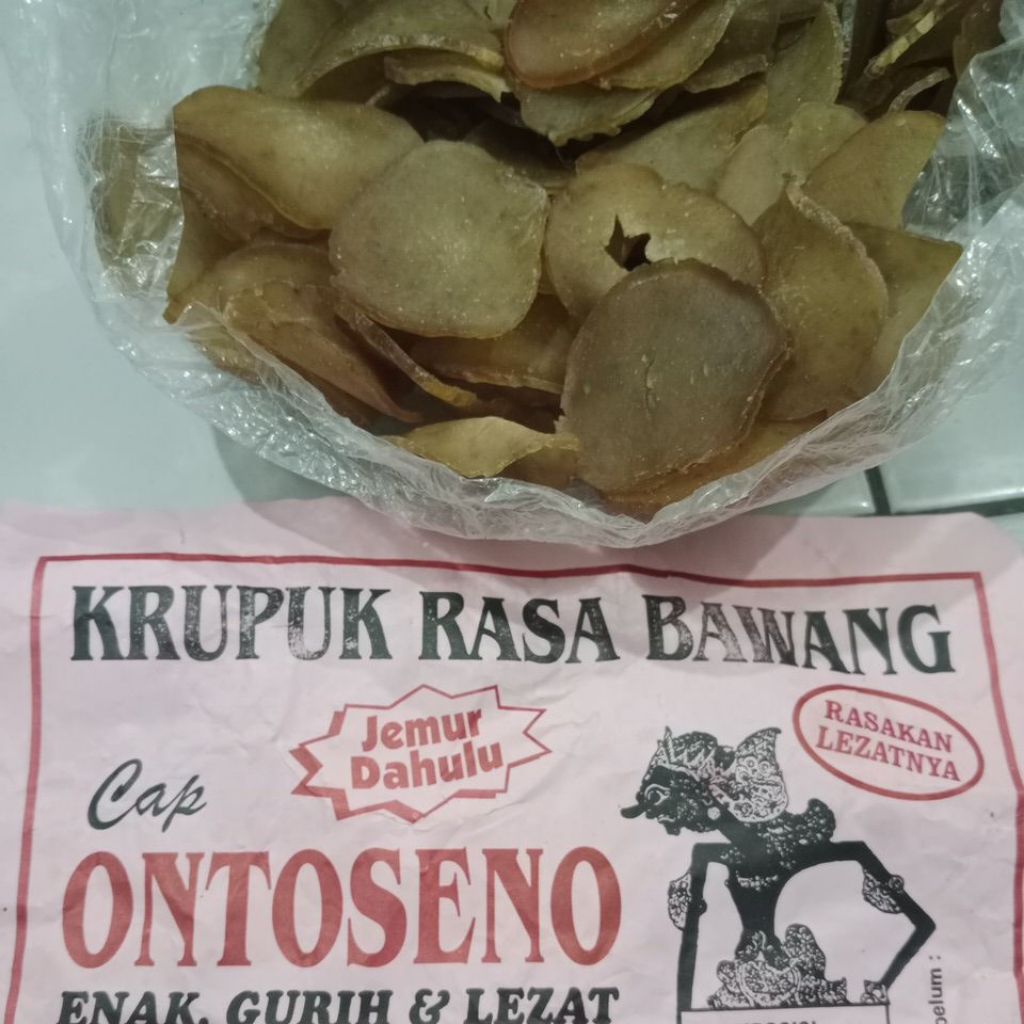 

kerupuk beras rasa bawang putih