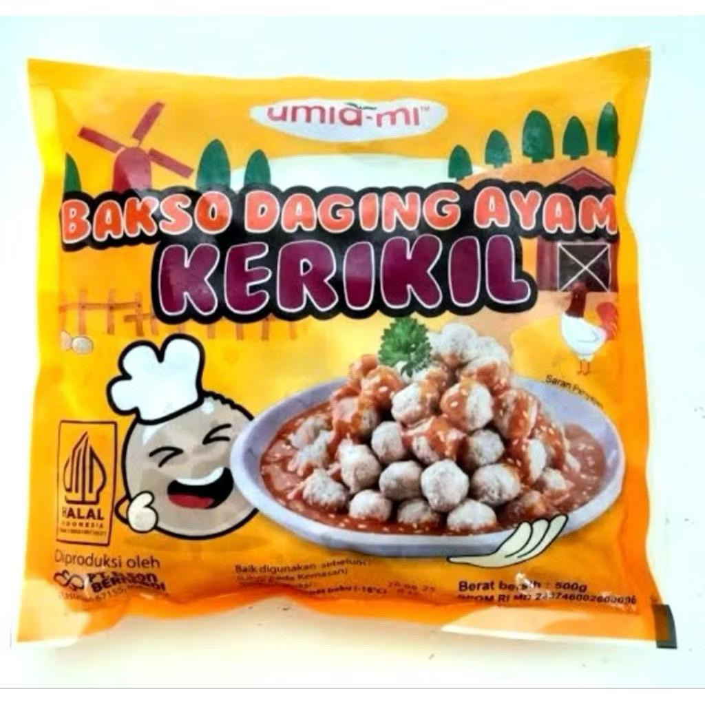 

Bernardi Umiami Baso Ayam Kerikil 500gr