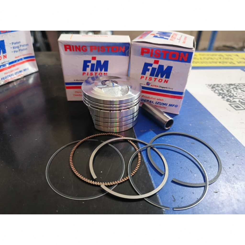 PISTON KIT FIM  + RING SEHER JUPITER Z, VEGA R