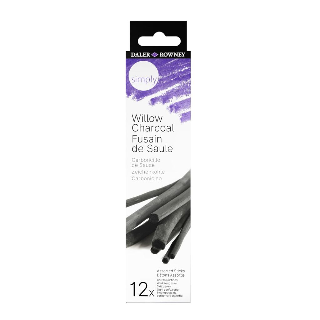 

Daler Rowney Willow Charcoal Set 12 Pcs