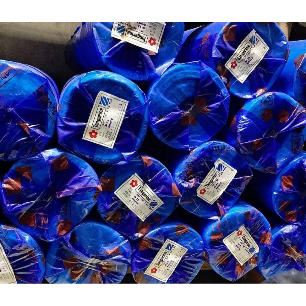 Kain Keras Interlining Tangerine M33 Per Roll/Pcs