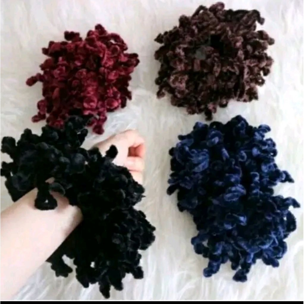 Viral ikatan rambut model ubur-ubur terbesar ukuran 100-120 Jurai.