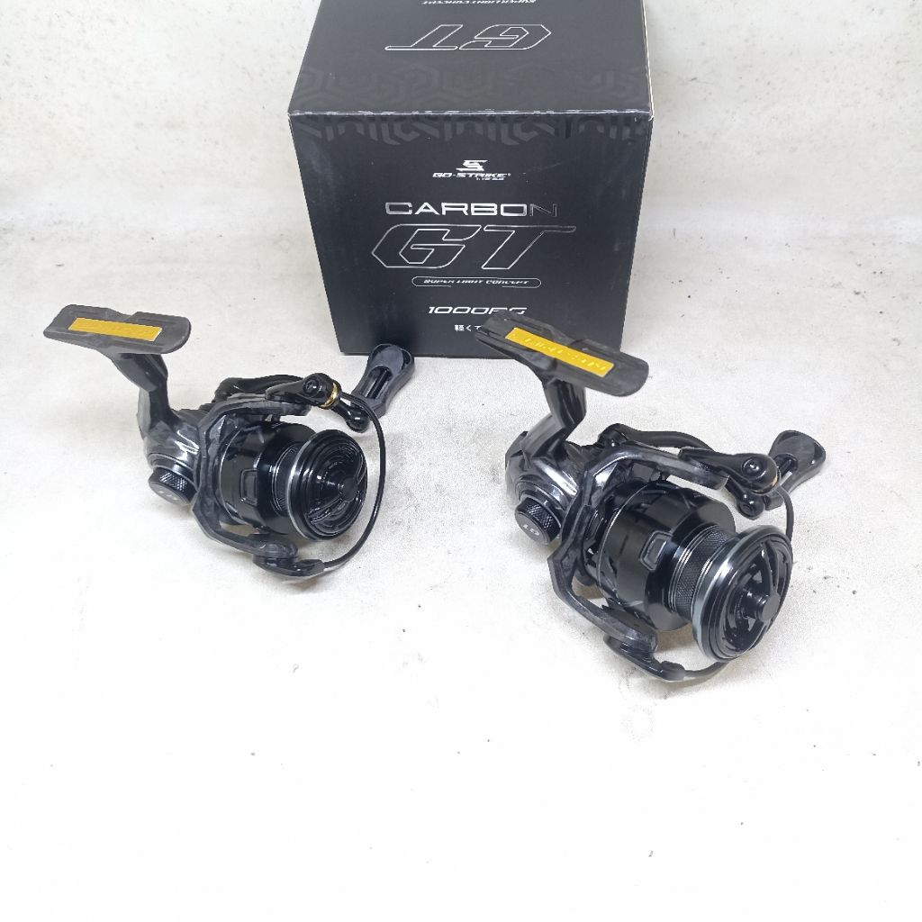 reel versus carbon GT 1000,2000,3000 powerhendel
