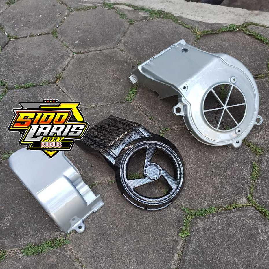 Cover Kipas Magnet Mesin Kiri Fizr Tutup Block Kiri F1zr Komplit carbon kevlar