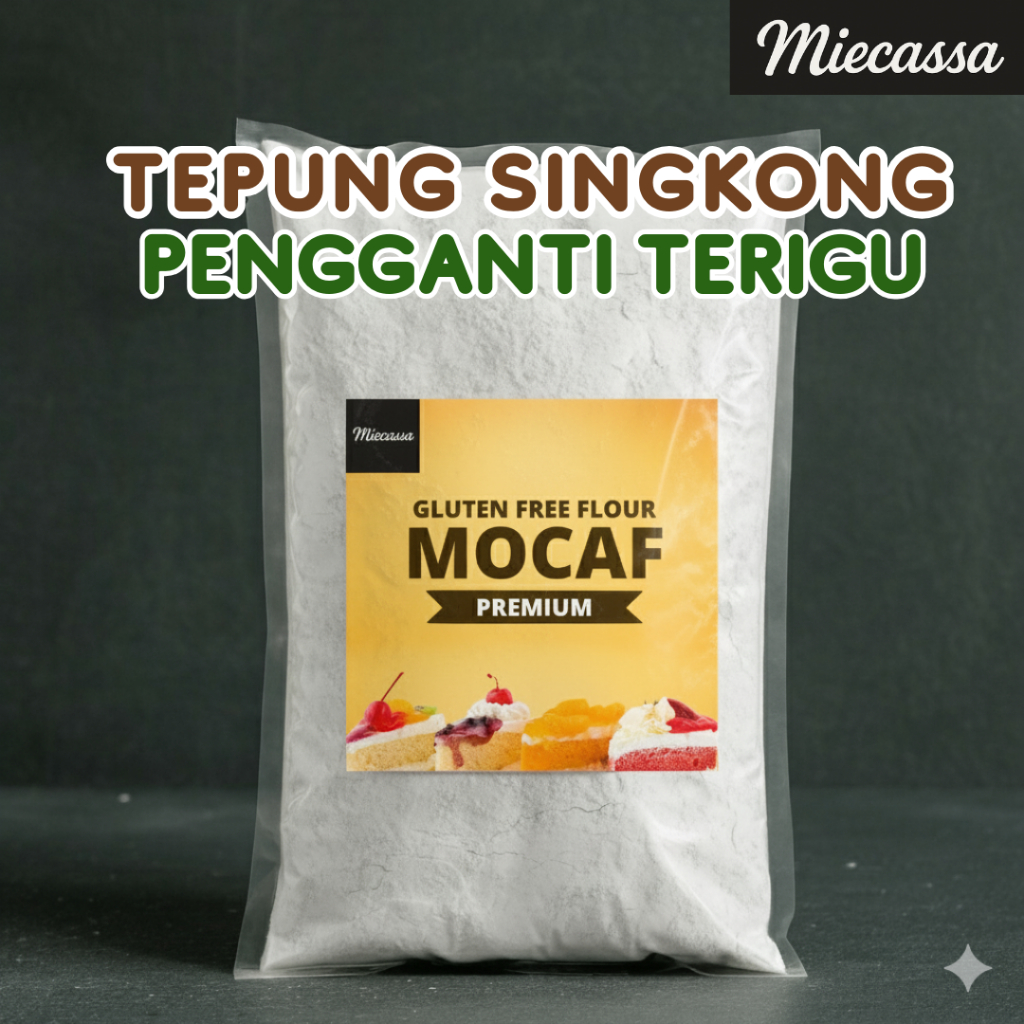

Tepung Singkong 1Kg - Gluten Free Pengganti Terigu