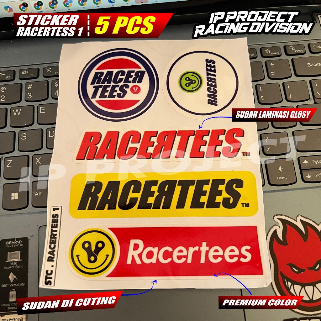 

STICKER RACERTESS SUDAH DI CUTING DAN LAMINASI COCOK DI TEMPEL KESEMUA BARANG