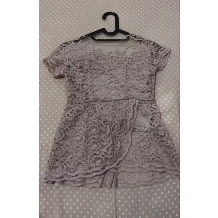 Kebaya Pink + Bustier (Preloved)