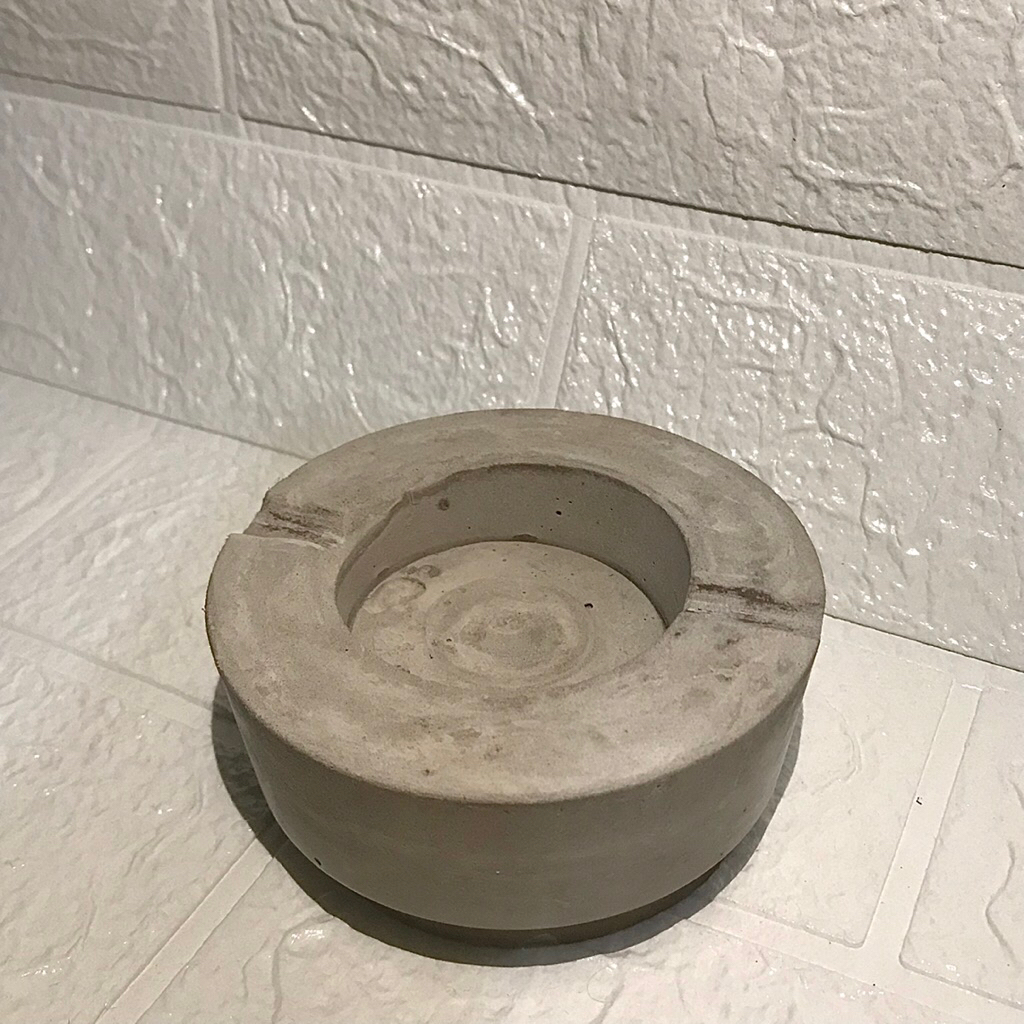 Asbak Aesthetic | Asbak Semen Aesthetic | Asbak Cement Aesthetic