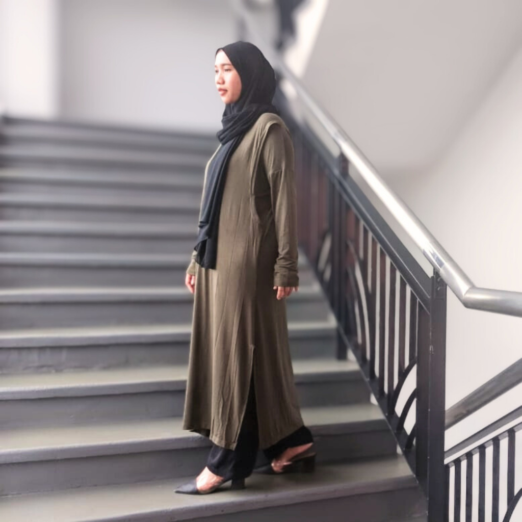 Syaqeela Tunic Busui | Kaos Menyusui Katu Rayon