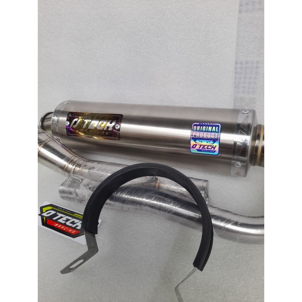 Knalpot Racing Vega r /zr Jupiter z Smash Shogun 110c original o'tech racing Honda revo supra x