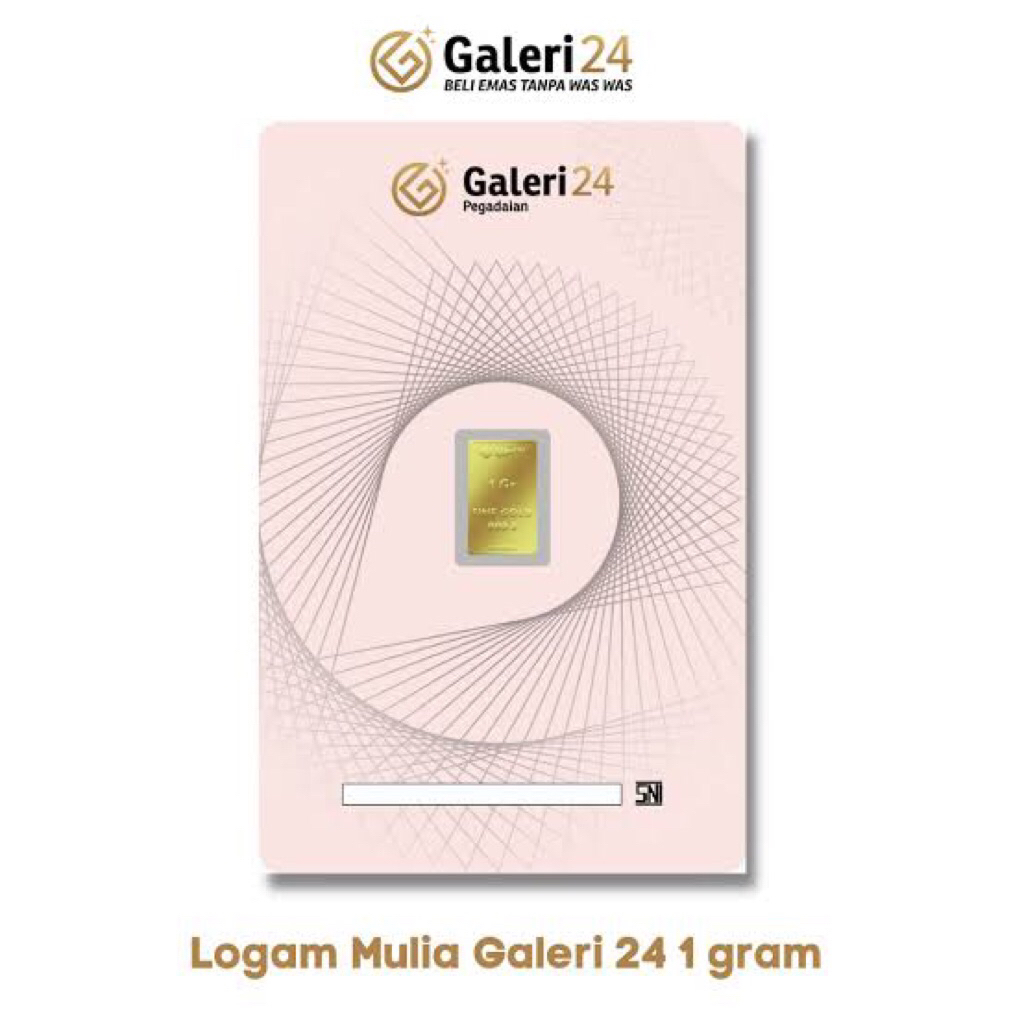 Emas Galery24 by Pegadaian 1 gram