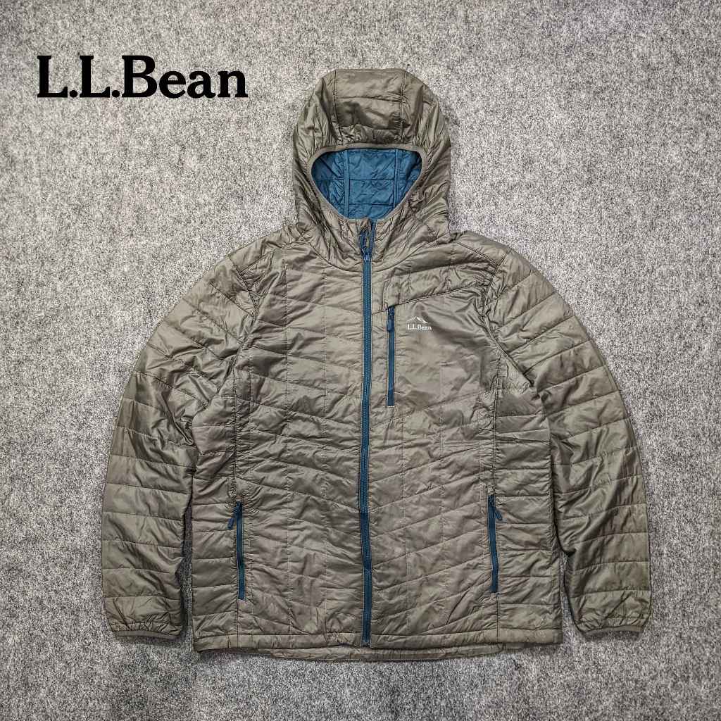 LL Bean Ultralight Primaloft Packable - Jaket Outdoor Pria Jumbo Winter Musim Dingin Second Bekas Or