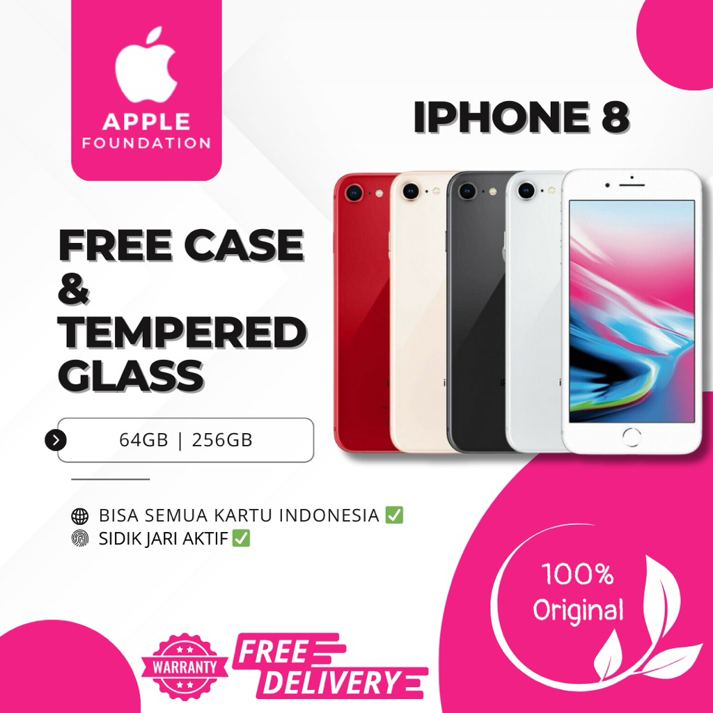 iPhone 8 | 64gb 256gb | Second Fullset | Original 100%