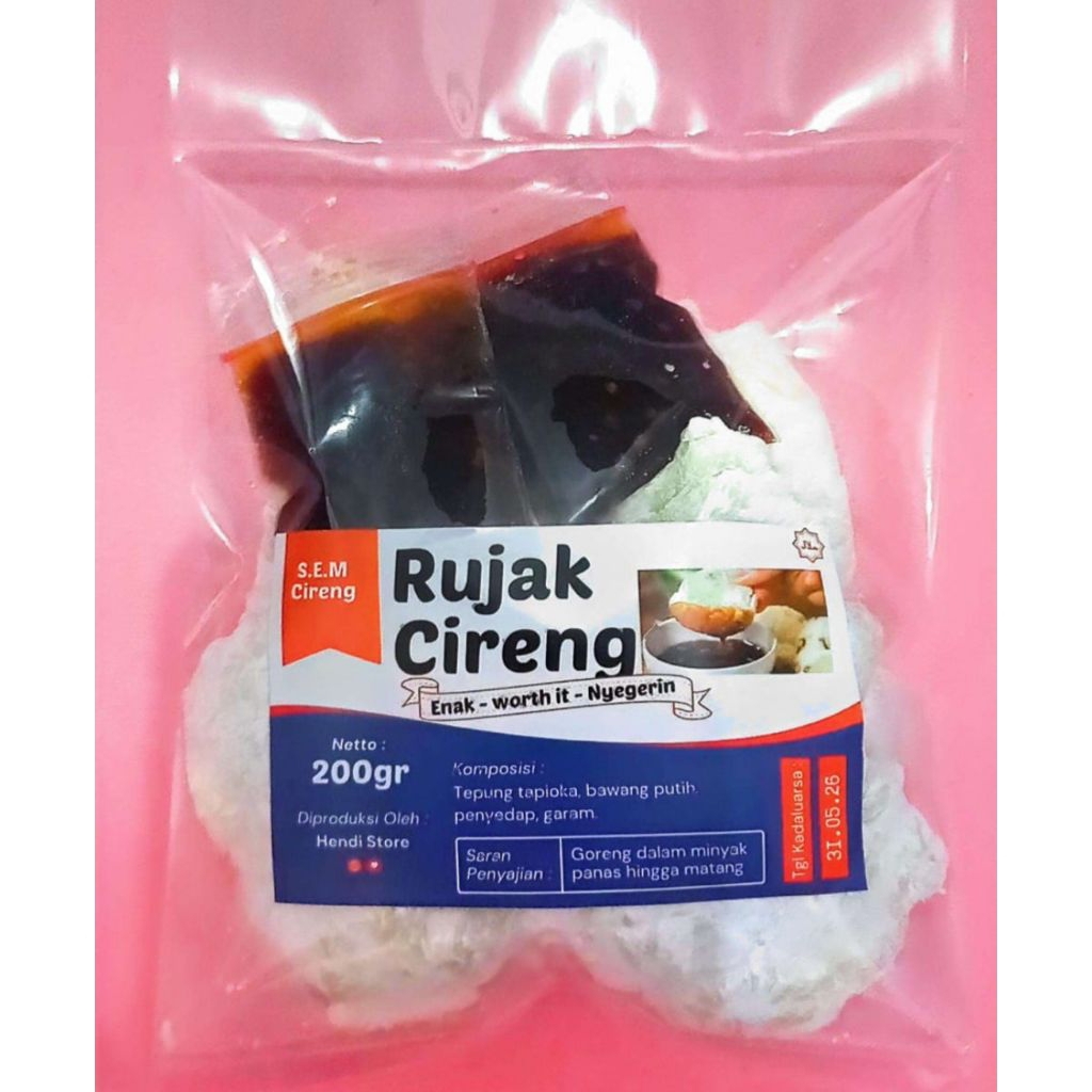 

Cireng Bumbu Rujak / Rujak Cireng