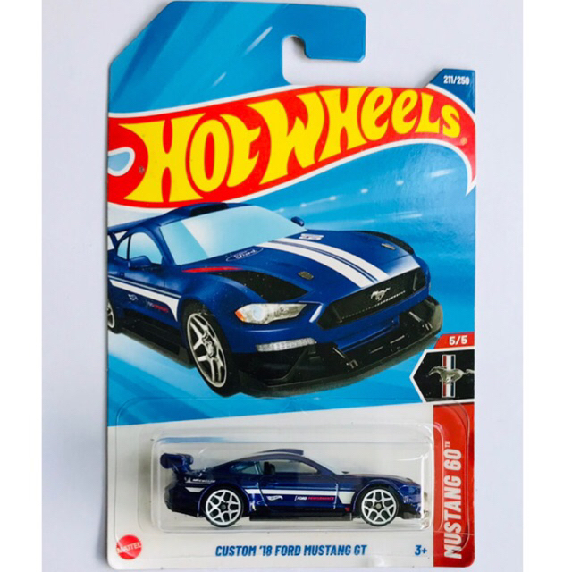 HOT WHEELS - CUSTOM 18 FORD MUSTANG GT