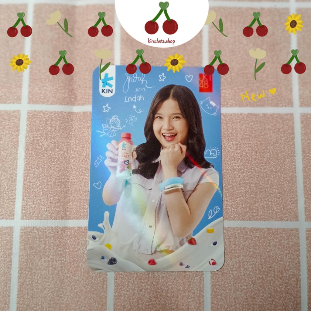 Photocard Indah JKT48 Kin Yogurt