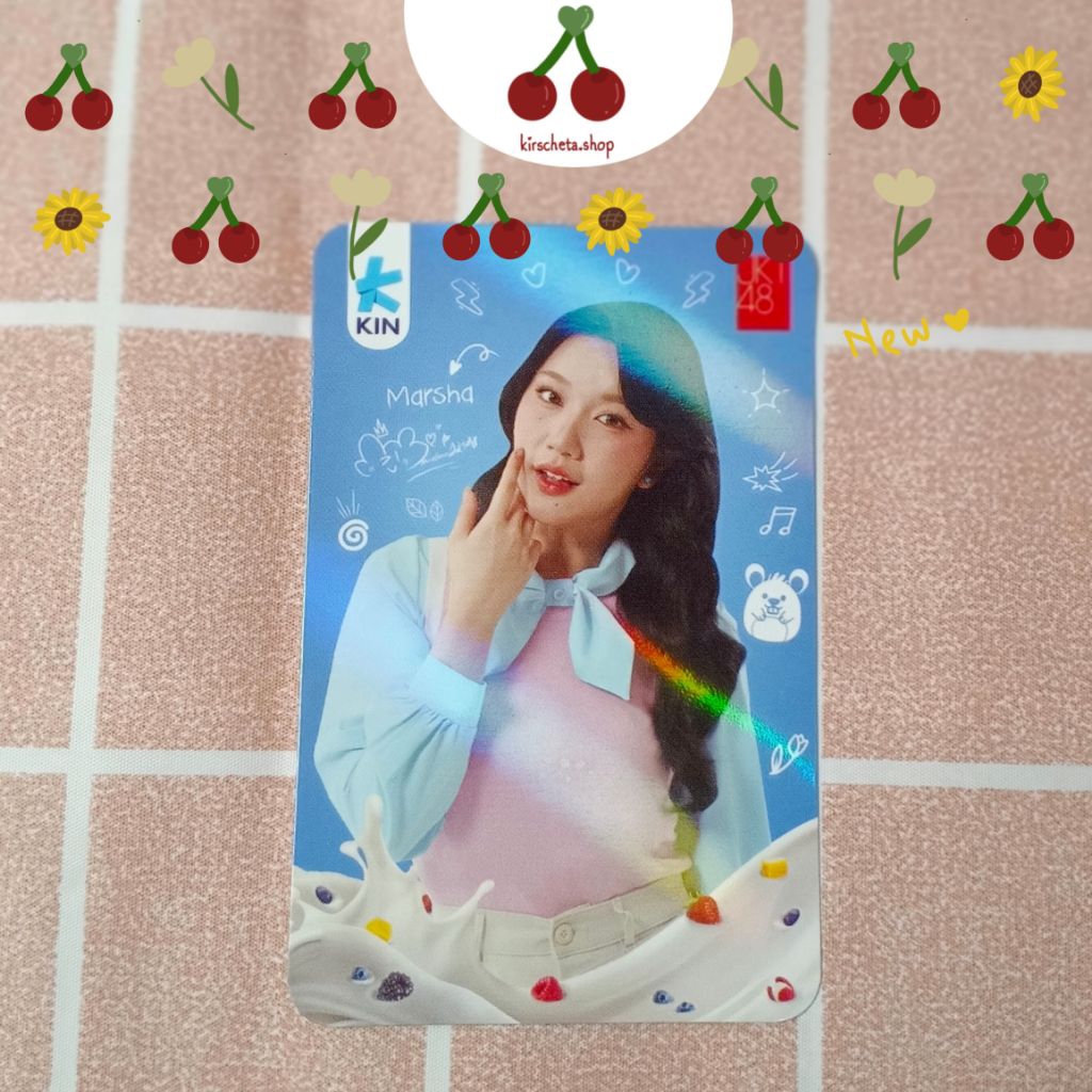 Photocard Marsha JKT48 Kin Yogurt