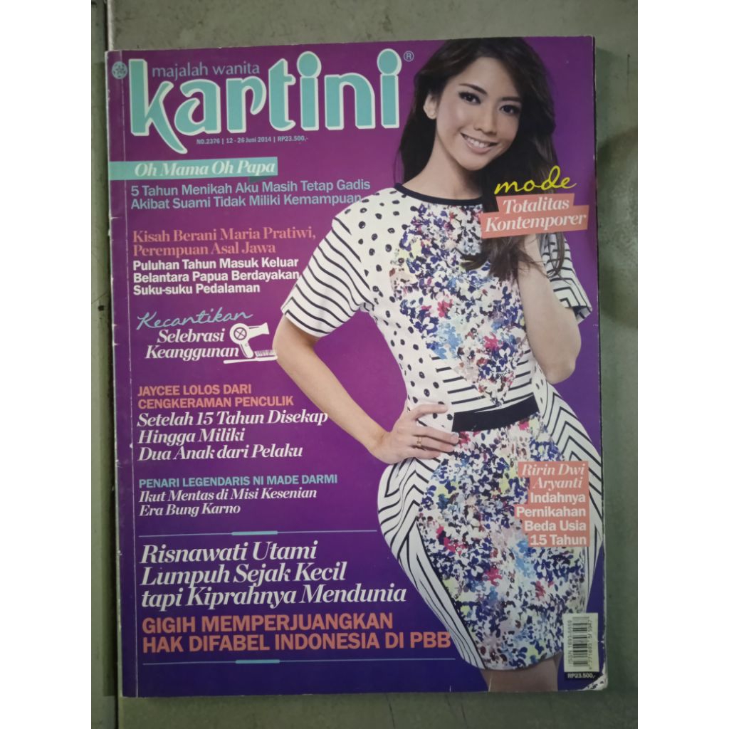 Majalah Wanita Kartini No.2376 / 12 - 26 Juni 2014