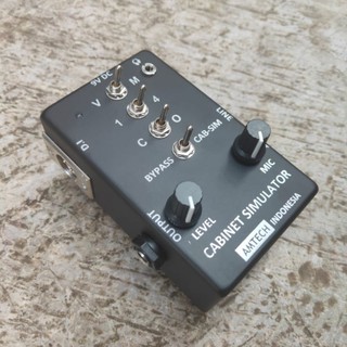 Cabsim / Cabinet Simulator AMTECH alat direct Gitar ke mixer simulasi analog mic todong