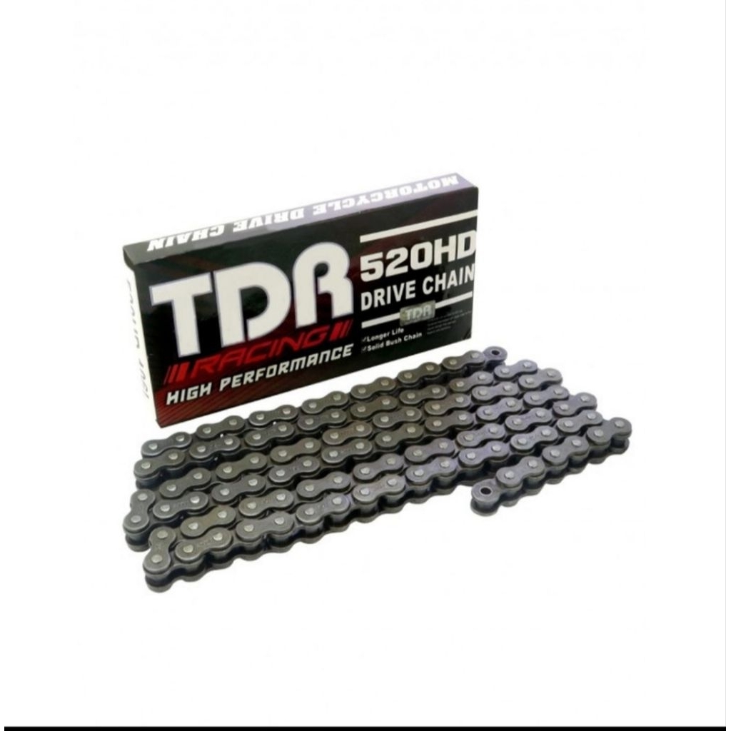 Rantai motor tdr original 520HD-108 warna hitam