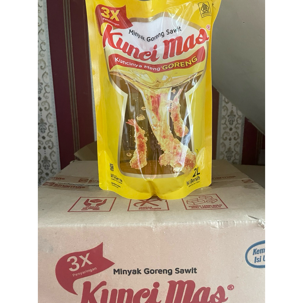

Minyak goreng Kuncimas 2Liter
