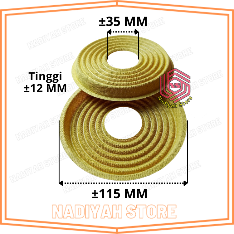DEMPER SPEAKER 6IN MEMBRAN SPIKER 10 INCH DEMPER SPEKER 12INCH DEMPER 15IN DEMPER 8IN
