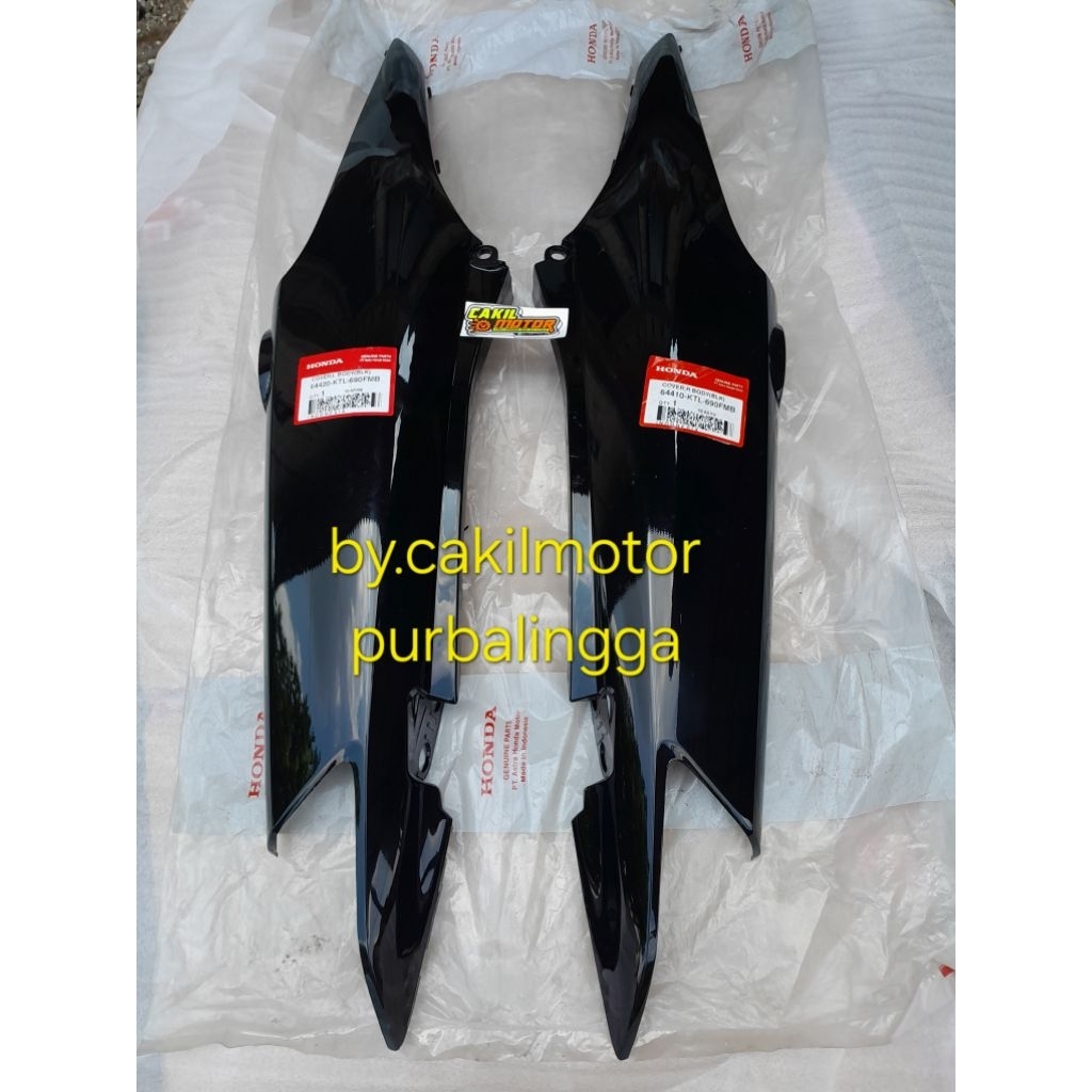 COVER BODI BODY BELAKANG SUPRA FIT NEW ORIGINAL AHM L/R KANAN KIRI
