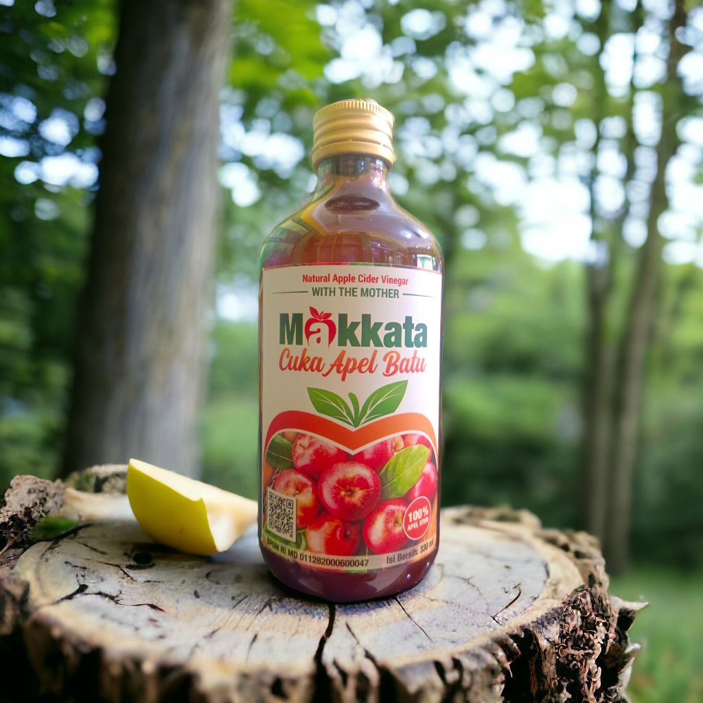 

Cuka Apel Makkata 330 ml