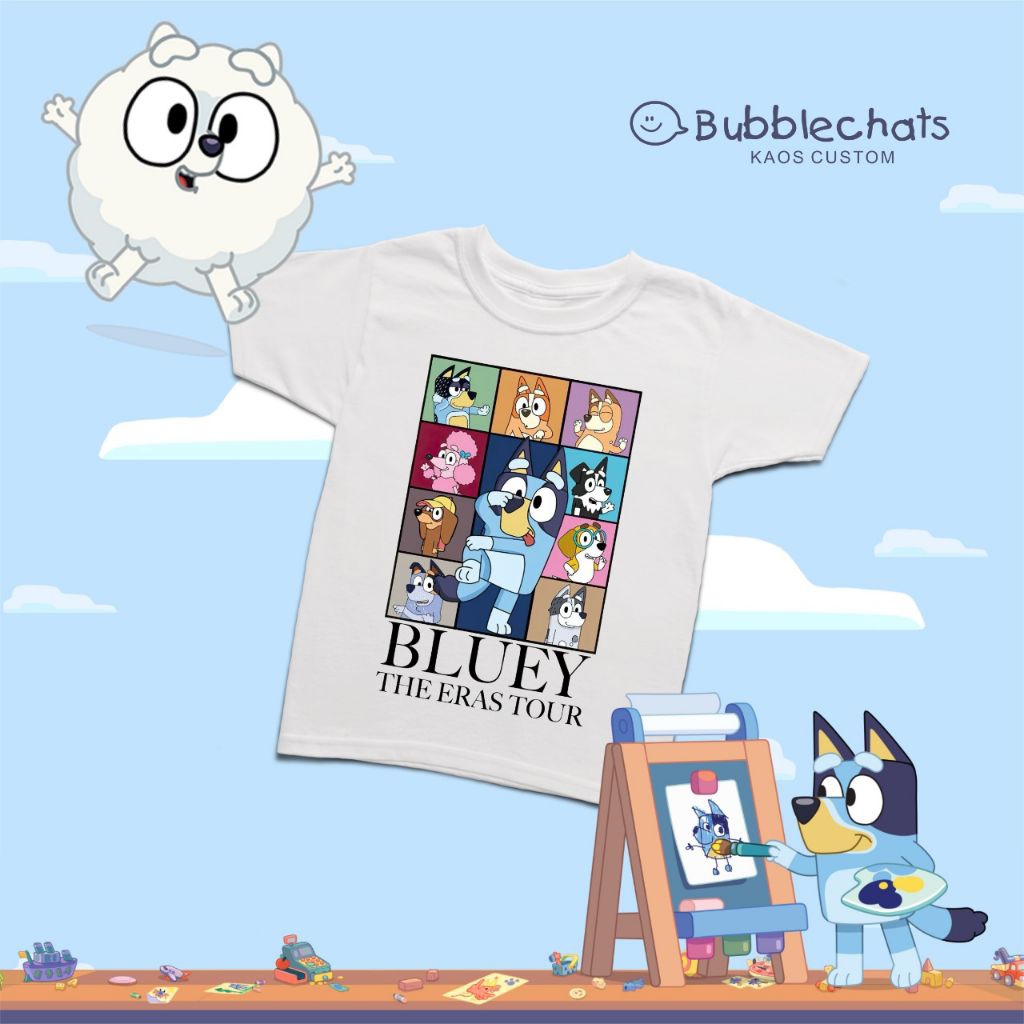 BBC KAOS ANAK KARTUN - BLUEY