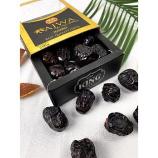 

King Dates Kurma Ajwa Aliyah Madinah Jumbo Premium 250gr