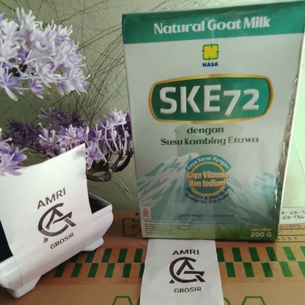 

NATURAL GOAT MILK SKE-72 SUSU KAMBING ETAWA KAYA VITAMIN DAN LODIUM