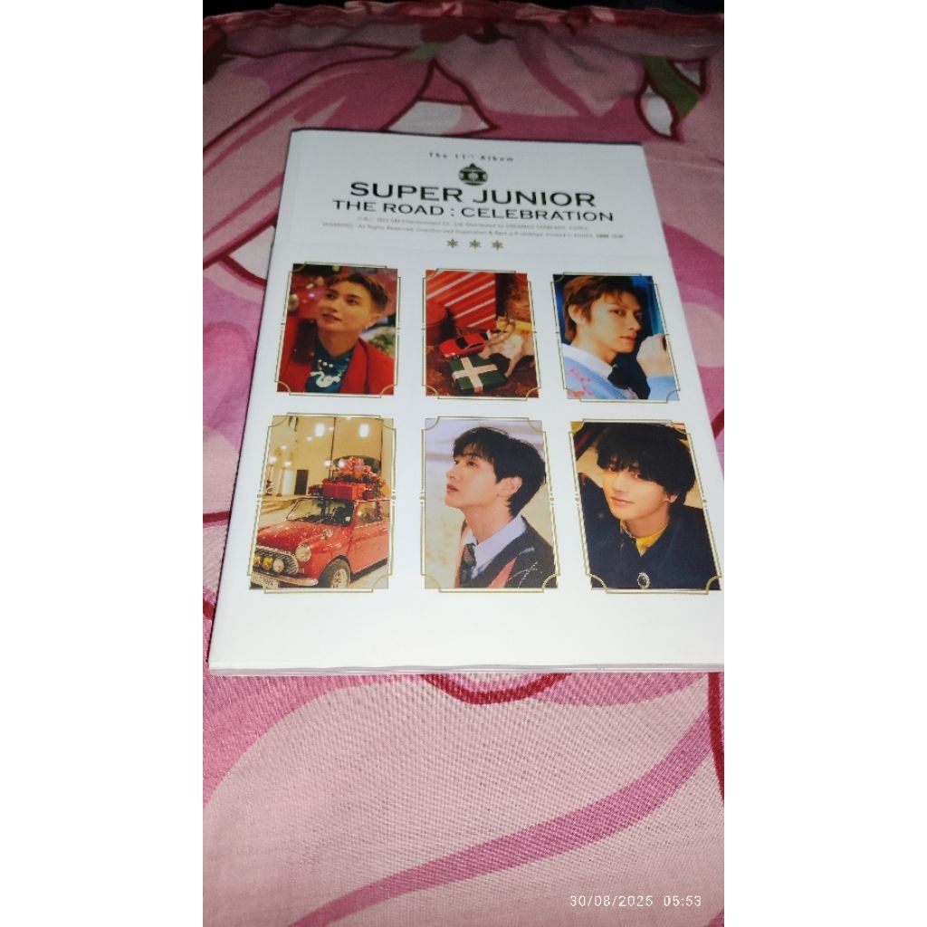 Super Junior Album The Road : Celebration