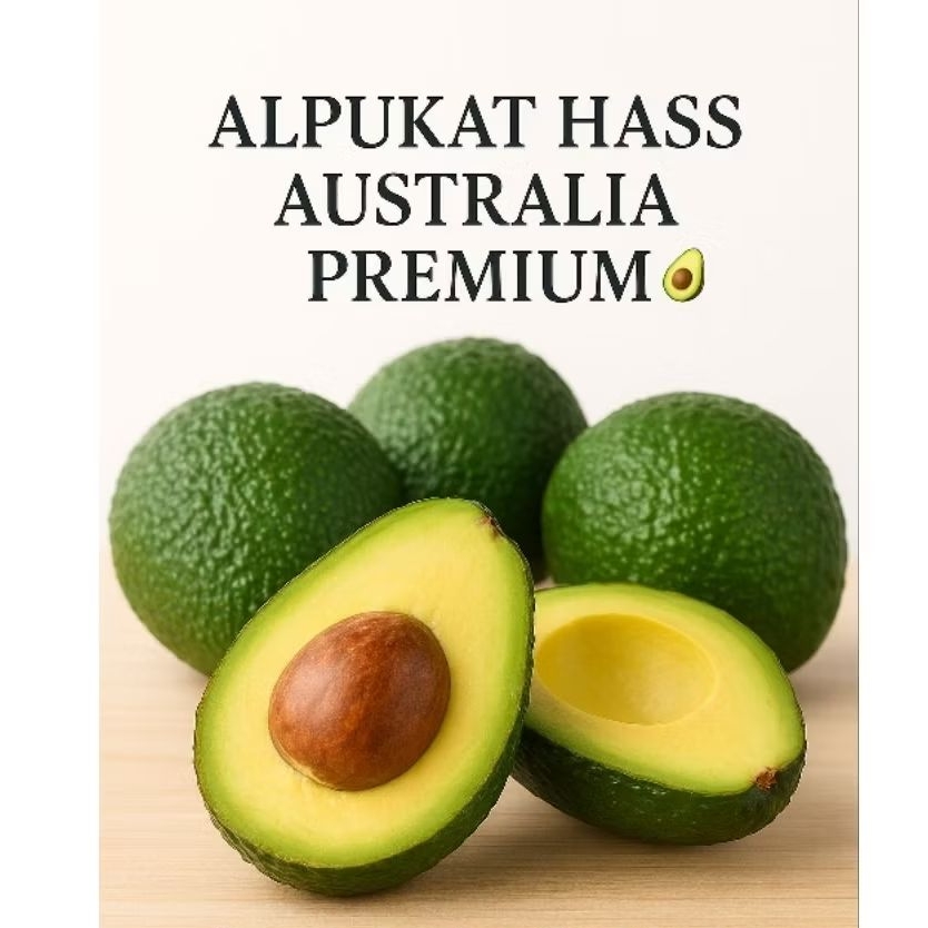 

Alpukat Hass Australia Premium Grade A – Lembut & Kaya Nutrisi Creamy Premium 1Kg isi 6-8