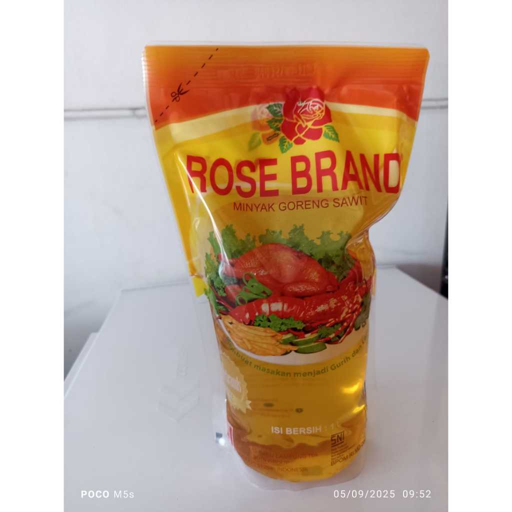 

Rose Brand Minyak Goreng 1 Liter - Minyak Goreng Favorit