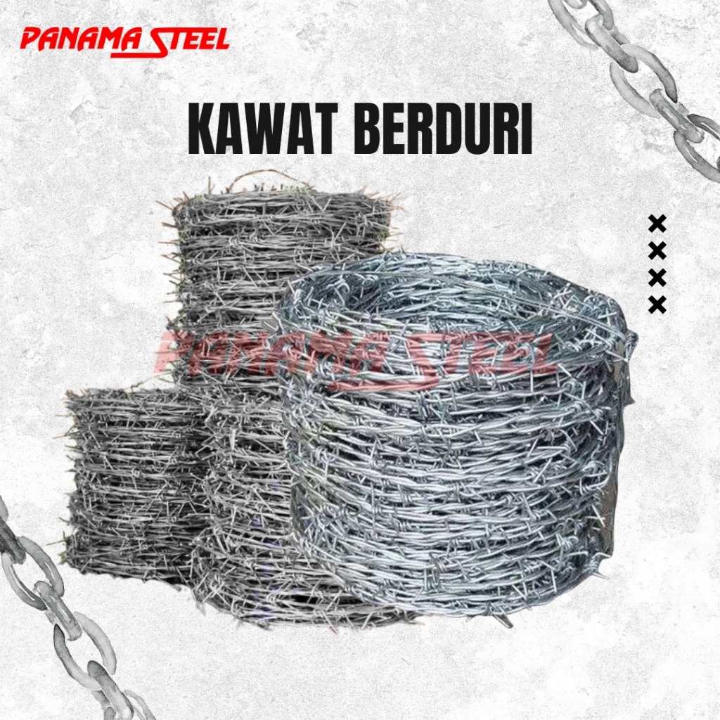 Kawat Duri | Kawat Anti Maling | Roll Kawat Duri | Kawat Pagar Berduri