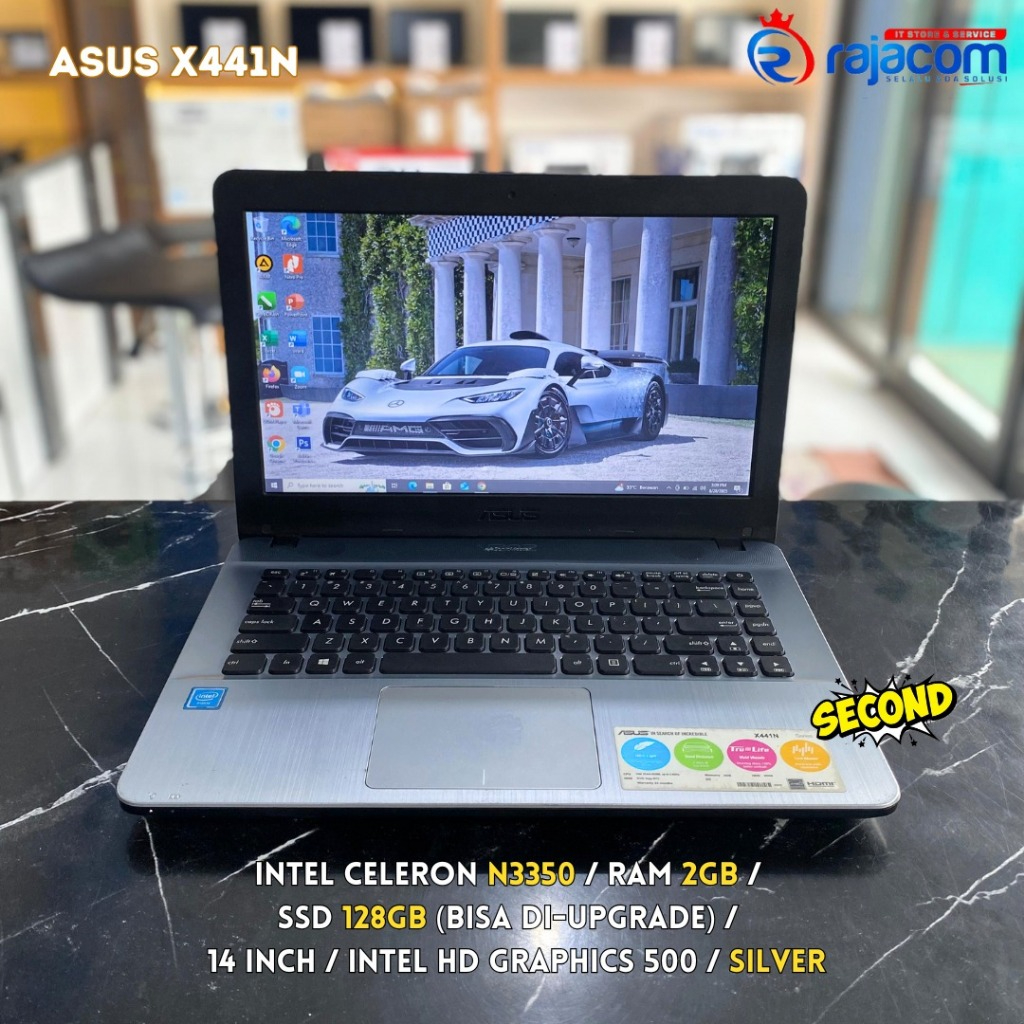 Asus X441N Intel Celeron N3350 RAM 2GB  SSD 128GB