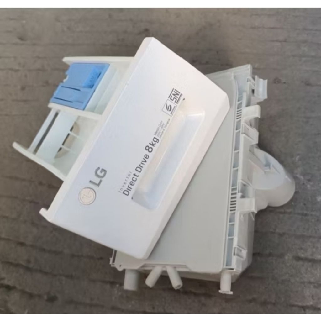kotak sabun mesin cuci LG front loading 7kg,8kg