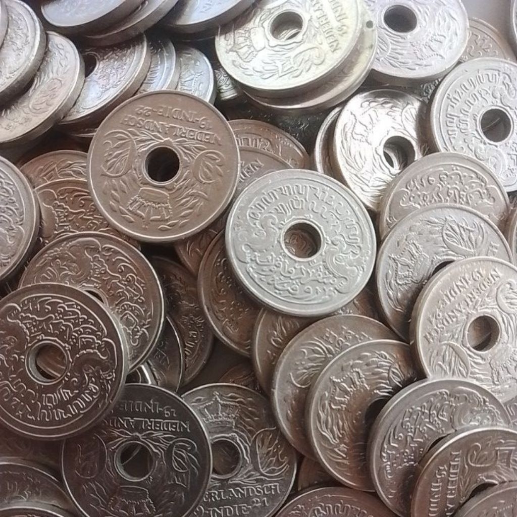 UANG KUNO 5 CENT NEDERLAND INDIE