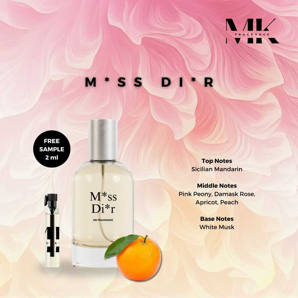 M*SS DI*R {Floral Series} MKFragrance Luxury Perfume - Parfum Perfume Wanita Pria EDP Eau De Parfum 