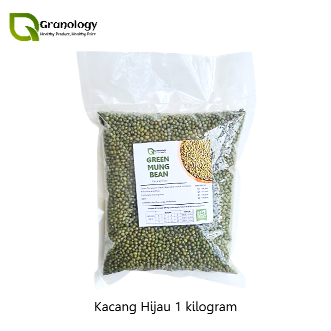 

Kacang Hijau / Green Mung Bean (1 kilogram) by Granology