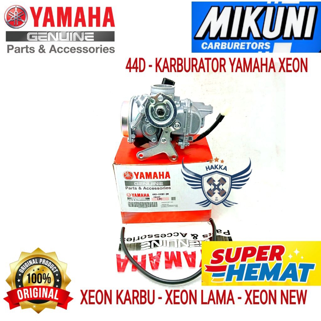 44D ORIGINAL KARBURATOR YAMAHA XEON KARBU, KARBURATOR YAMAHA XEON OLD, KARBURATOR YAMAHA XEON NEW, K