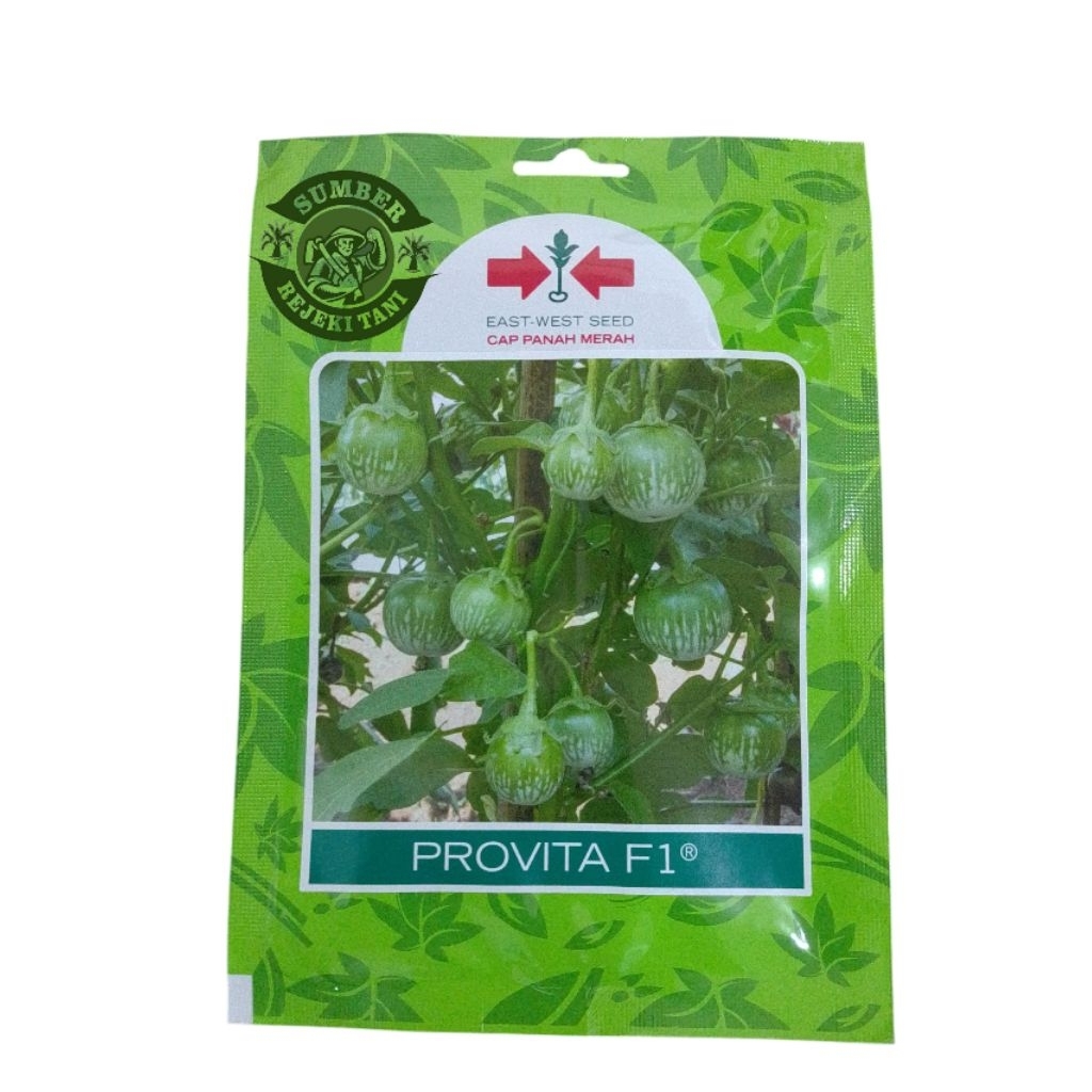 Benih Terong Lalap Provita F1 400 btr - Cap Panah Merah