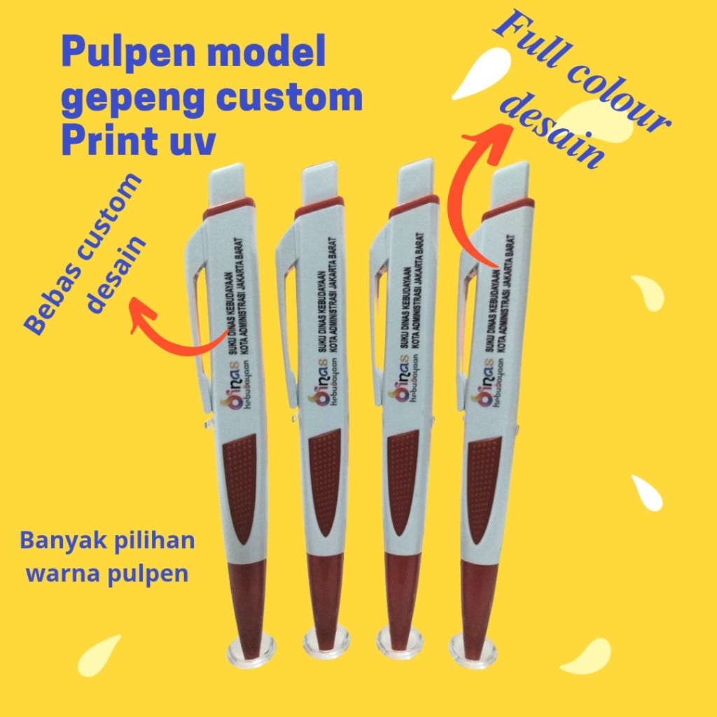 

Pulpen custom/Ballpoint custom model gepeng