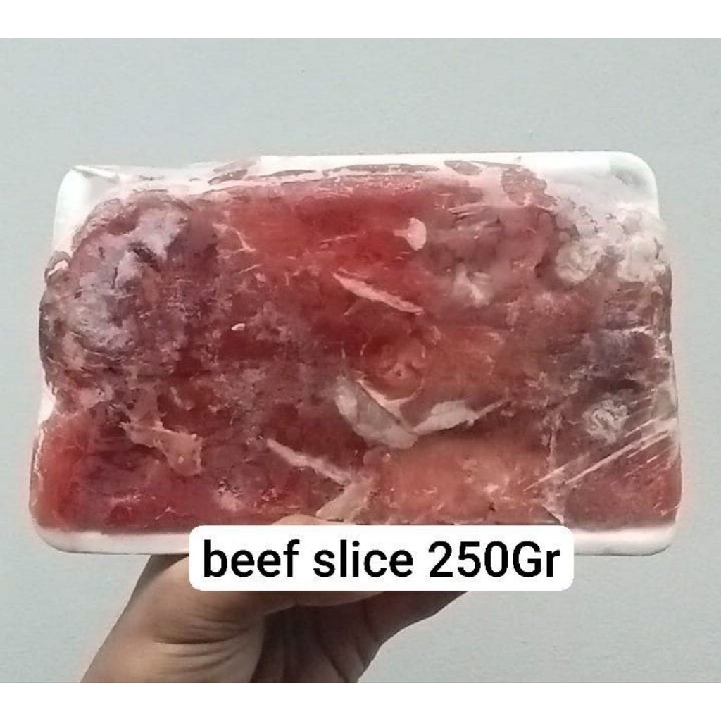 

250gr BEEF SLICE SHORTPLATE LOWFAT RENDAH LEMAK