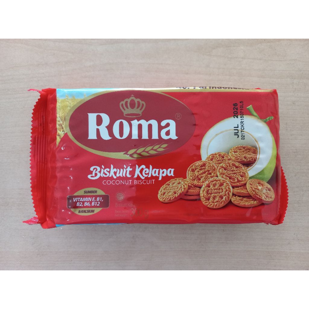 

Roma Biskuit Kelapa 300gr & cream coklat 189gr