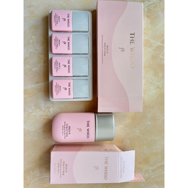 The history of whoo vital hydrating sunfluid set