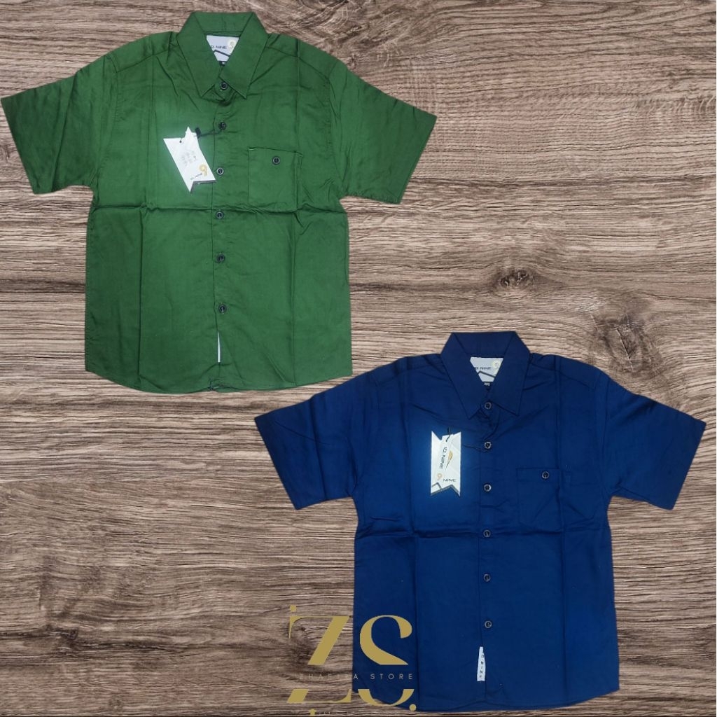 KEMEJA ANAK LAKI-LAKI TANGGUNG / KEMEJA ANAK LAKI-LAKI BAHAN KATUN RAYON TANGGUNG