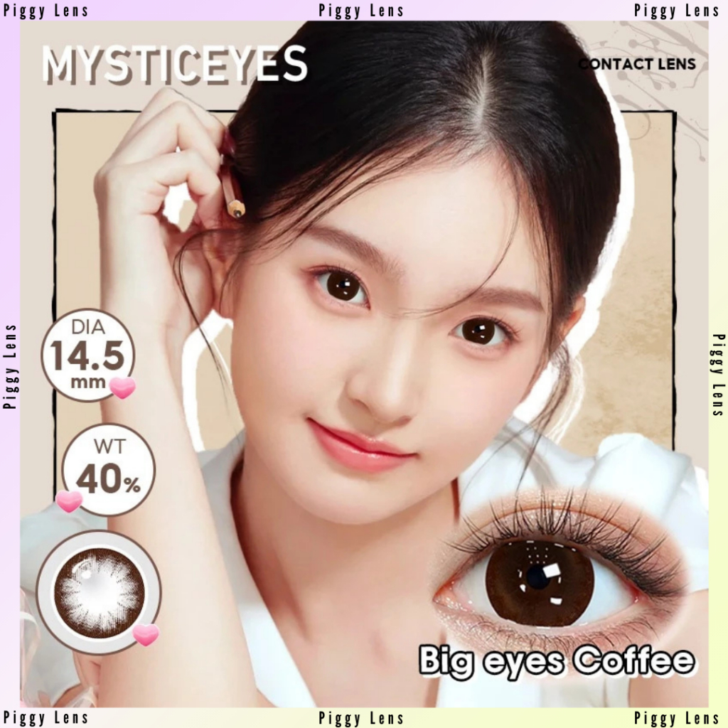 SOFTLENS MYSTICEYES BIG EYES NORMAL & MINUS 0.50 s/d 6.00 | FREE LENSCASE