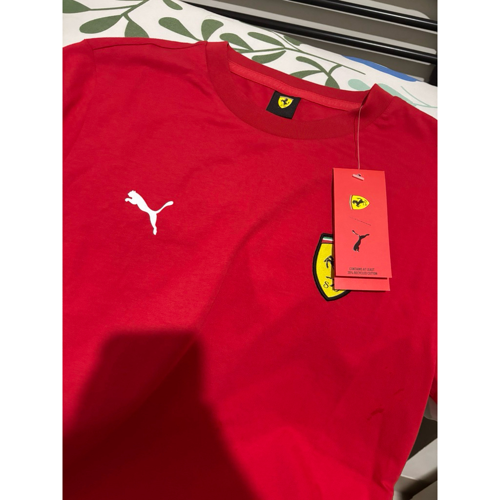 READ DESC T Shirt Kaos Puma x Ferrari