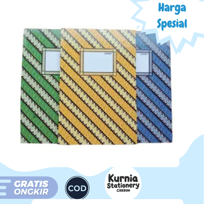 Kiky Buku Tulis Folio Hard Cover 100 & 200 Lembar